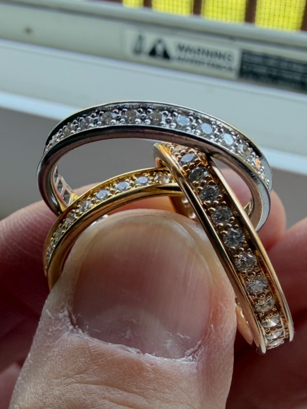 Cartier Diamond Trinity Ring - Picture 13 of 15